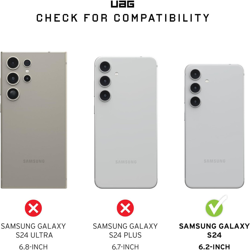 کاور أربن آرمور گیر مدل MONARCH PRO Magnetic مناسب برای گوشی موبایل سامسونگ Galaxy S24
