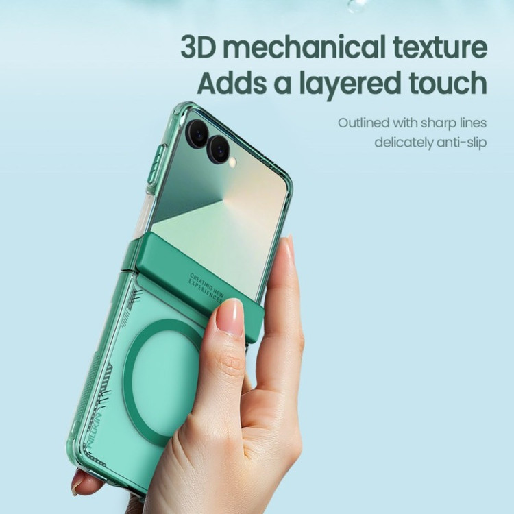 کاور نیلکین مدل Iceblade Prop Magnetic Frame Version مناسب برای گوشی موبایل سامسونگ Galaxy Flip 7
