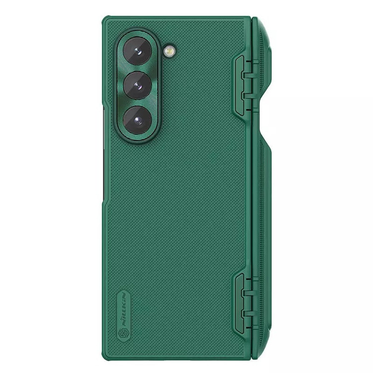 کاور نیلکین مدل Super Frosted Shield Pen Holder مناسب برای گوشی موبایل سامسونگ Galaxy Z Fold 6