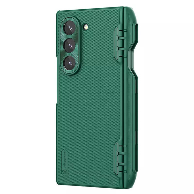 کاور نیلکین مدل Super Frosted Shield Pen Holder مناسب برای گوشی موبایل سامسونگ Galaxy Z Fold 6