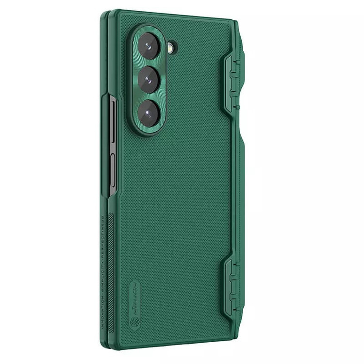 کاور نیلکین مدل Super Frosted Shield Pen Holder مناسب برای گوشی موبایل سامسونگ Galaxy Z Fold 6