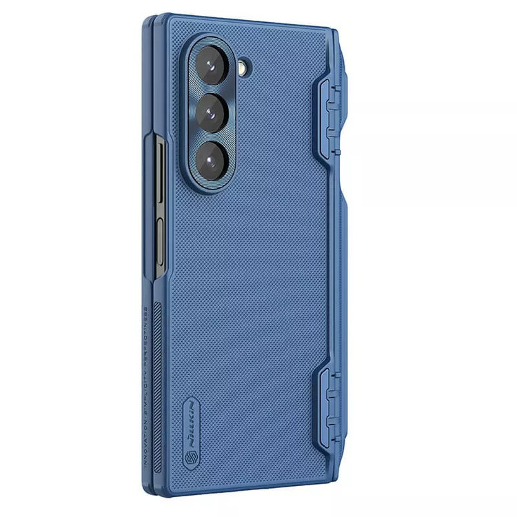 کاور نیلکین مدل Super Frosted Shield Pen Holder مناسب برای گوشی موبایل سامسونگ Galaxy Z Fold 6