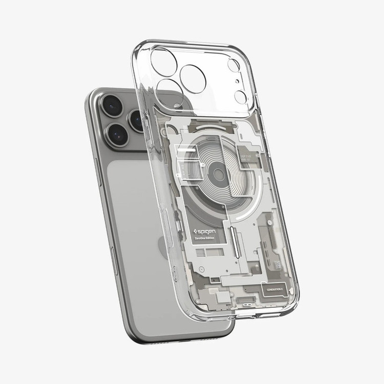 کاور اسپیگن مدل Ultra Hybrid Zero One (MagFit) مناسب برای گوشی موبایل اپل iPhone 17 Pro Max