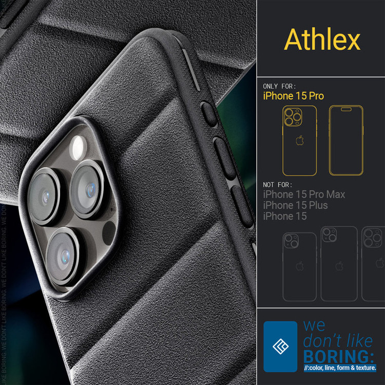 کاور کیسولوژی مدل ATHLEX مناسب برای گوشی موبایل اپل iPhone 15 Pro