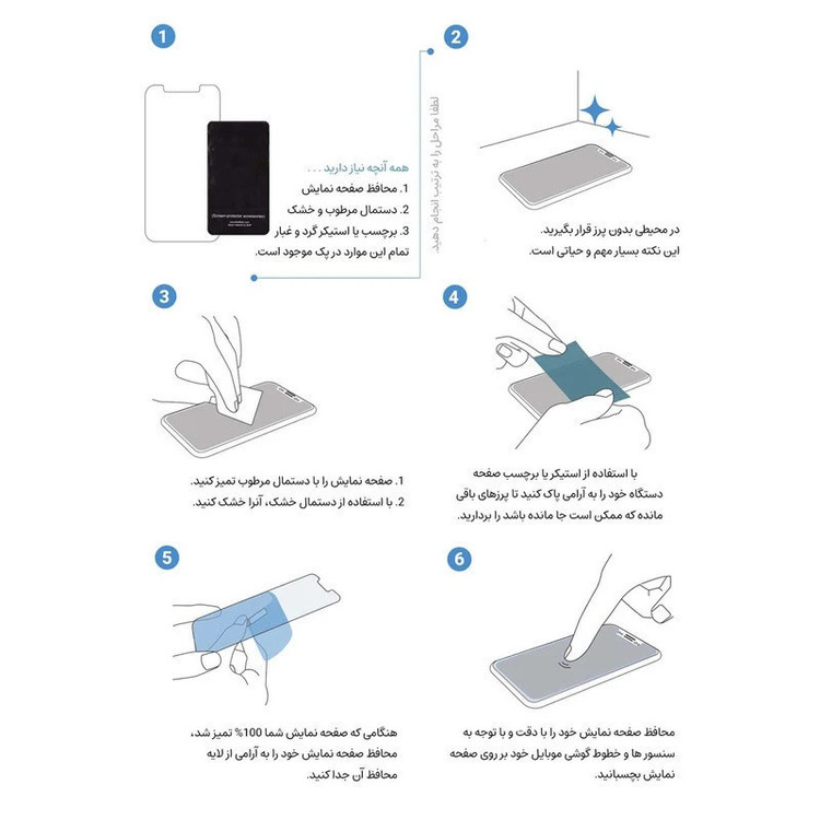 محافظ صفحه نمایش میبو مدل Antistatic Touch مناسب برای گوشی موبایل سامسونگ galaxy A07