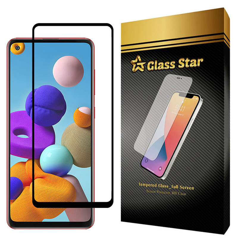 محافظ صفحه نمایش گلس استار مدل FGX مناسب برای گوشی موبایل سامسونگ Galaxy A21s