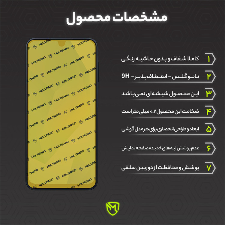 محافظ صفحه نمایش مولتی نانو مدل X-S1N مناسب برای گوشی موبایل سامسونگ Galaxy A16