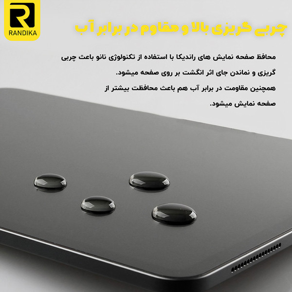 محافظ صفحه نمایش راندیکا مدل A07FULL RK مناسب برای گوشی موبایل سامسونگ Galaxy A07