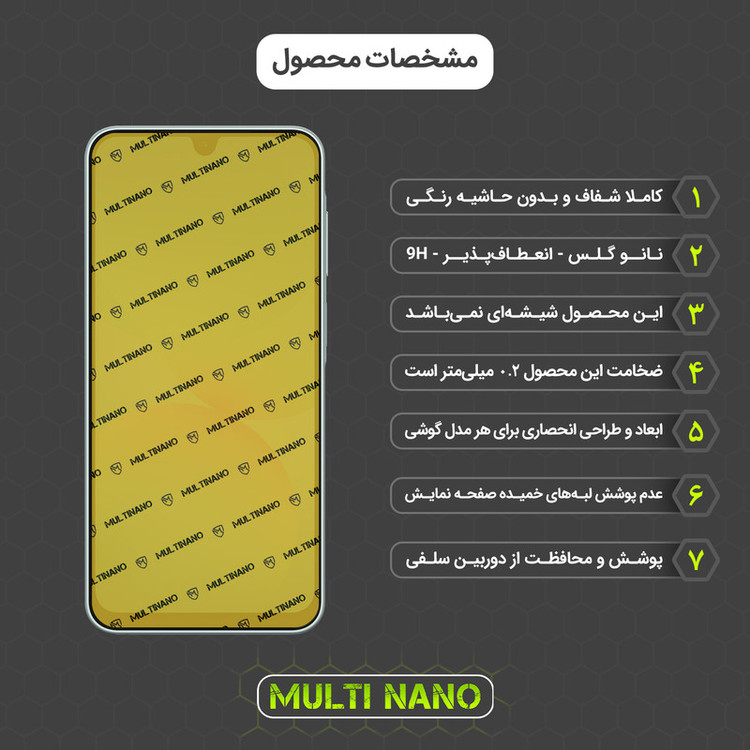 محافظ صفحه نمایش مولتی نانو مدل X-S1N مناسب برای گوشی موبایل سامسونگ Galaxy A26