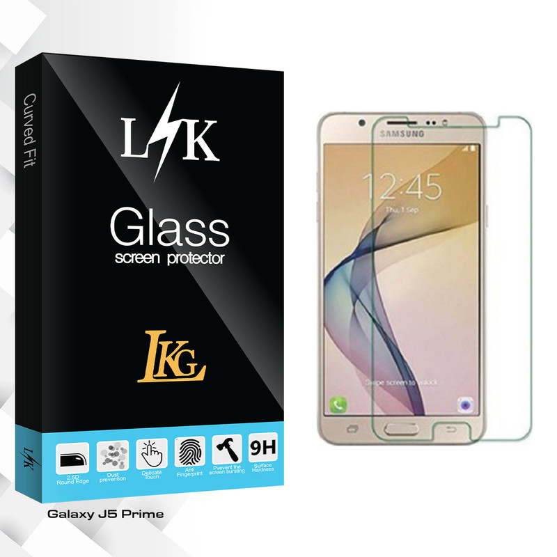 محافظ صفحه نمایش شیشه ای ال کا جی مدل LK Glass مناسب برای گوشی موبایل سامسونگ Galaxy J5 Prime