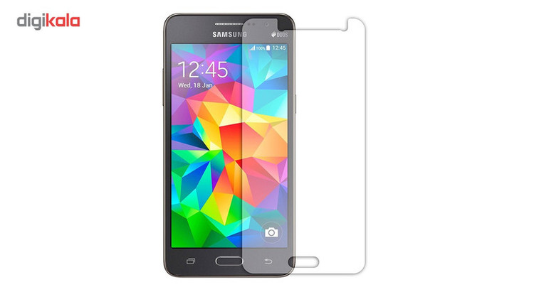 محافظ صفحه نمایش شیشه ای مدل Tempered مناسب برای گوشی موبایل سامسونگ Galaxy Grand Prime