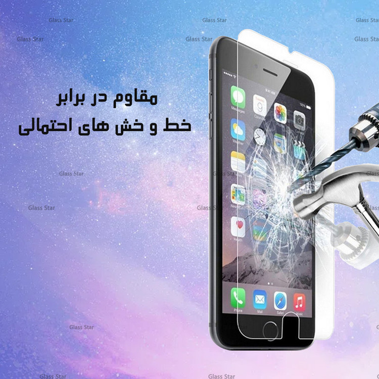 محافظ صفحه نمایش گلس استار مدل SIMG20 مناسب برای گوشی موبایل شیائومی Redmi Note 12 Pro 4G / Note 12 Pro 5G / Note 12 Pro Plus / Poco X5 Pro / Red tone L10 / V10 / HMD Pulse Plus