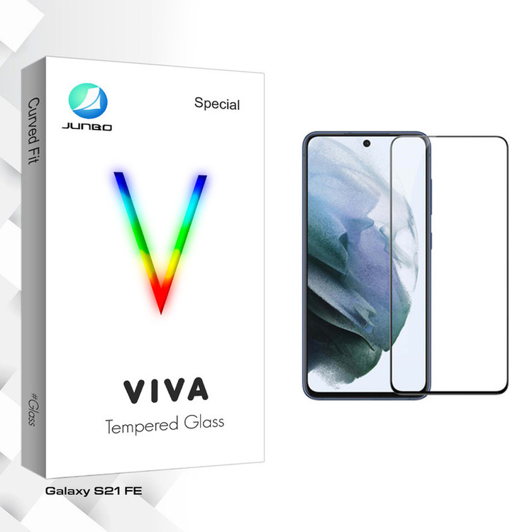 محافظ صفحه نمایش شیشه ای جانبو مدل Viva Glass مناسب برای گوشی موبایل سامسونگ Galaxy S21 FE