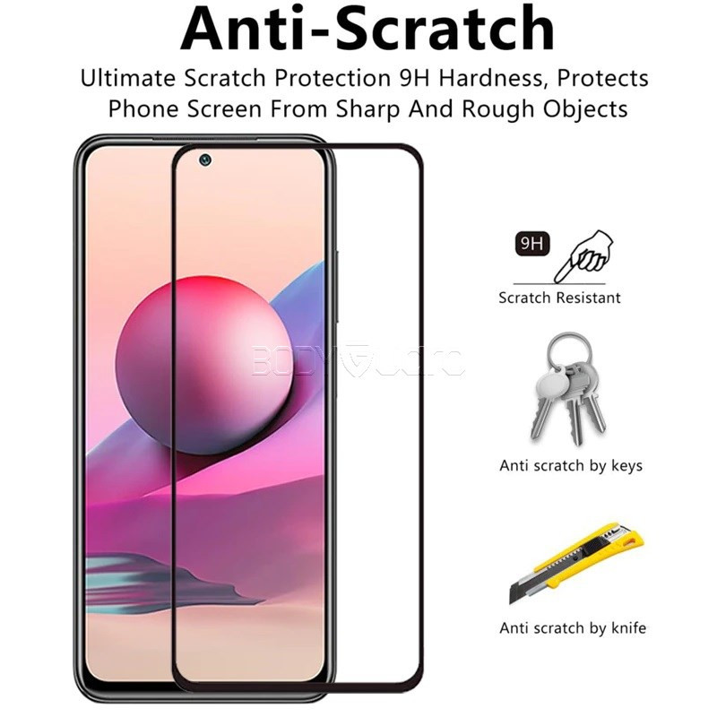 محافظ صفحه نمایش بادیگارد مدل FX مناسب برای گوشی موبایل شیائومی Redmi Note 10s