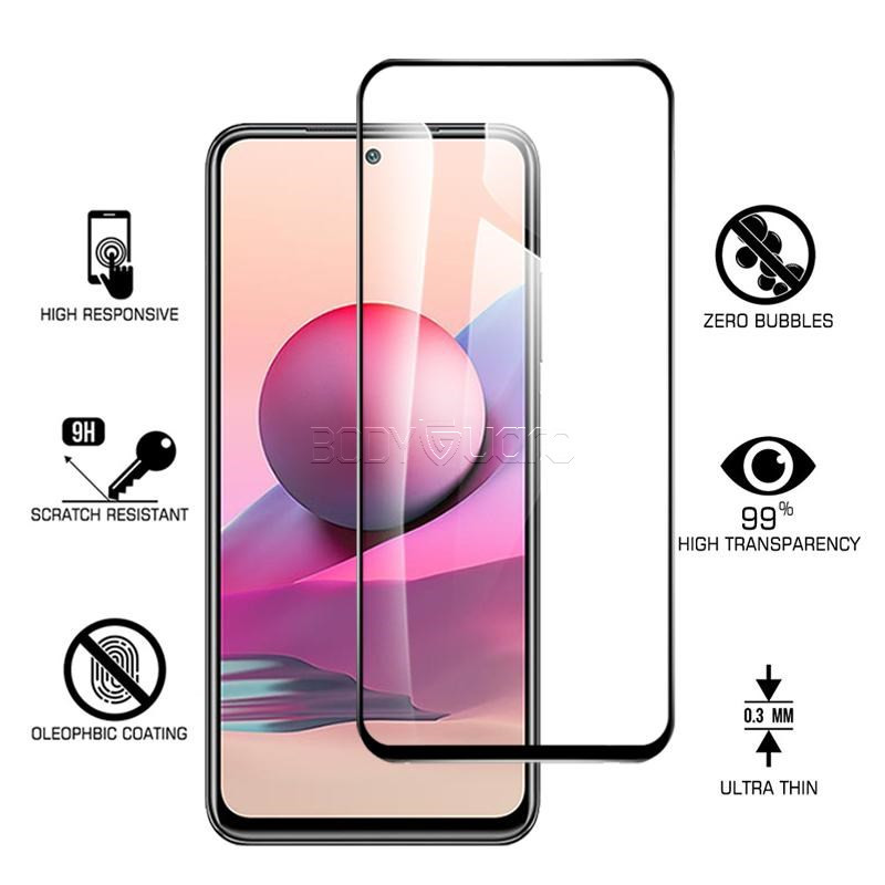 محافظ صفحه نمایش بادیگارد مدل FX مناسب برای گوشی موبایل شیائومی Redmi Note 10s