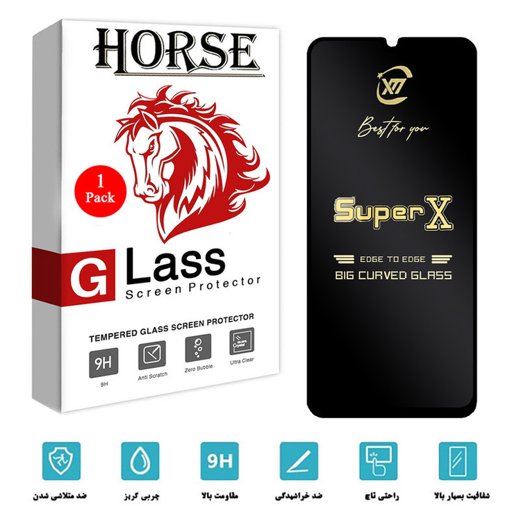 محافظ صفحه نمایش هورس مدل SUPERX مناسب برای گوشی موبایل سامسونگ Galaxy A32 4G