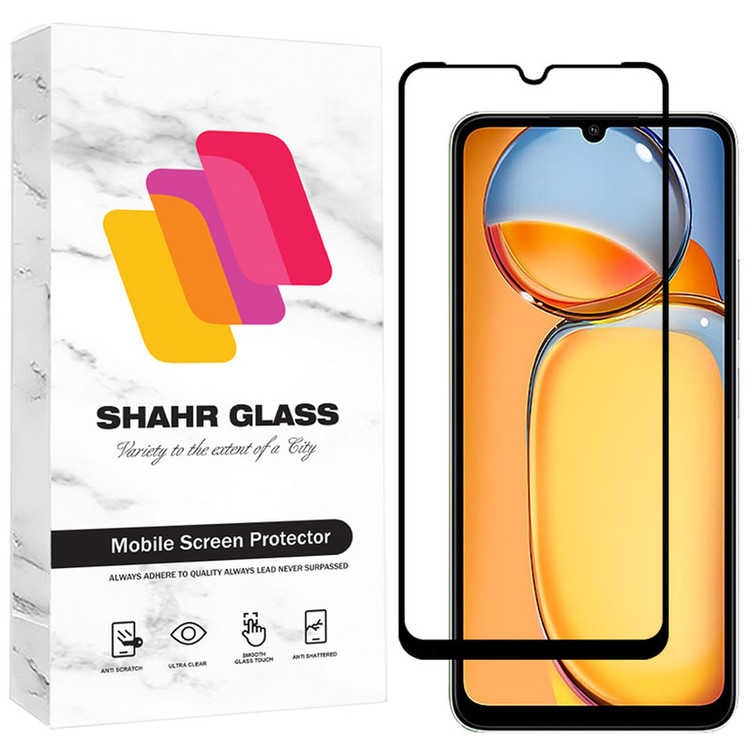 محافظ صفحه نمایش شهر گلس مدل CRS20 مناسب برای گوشی موبایل شیائومی Redmi 13C 4G / Redmi 13C 5G / Redmi 13R / Poco C65 / سامسونگ Galaxy A05 / A05s / A06 / ریلمی Realme Note 50 / C51 / C53 / وکال Vocal V1 / رد تون Red Tone E10