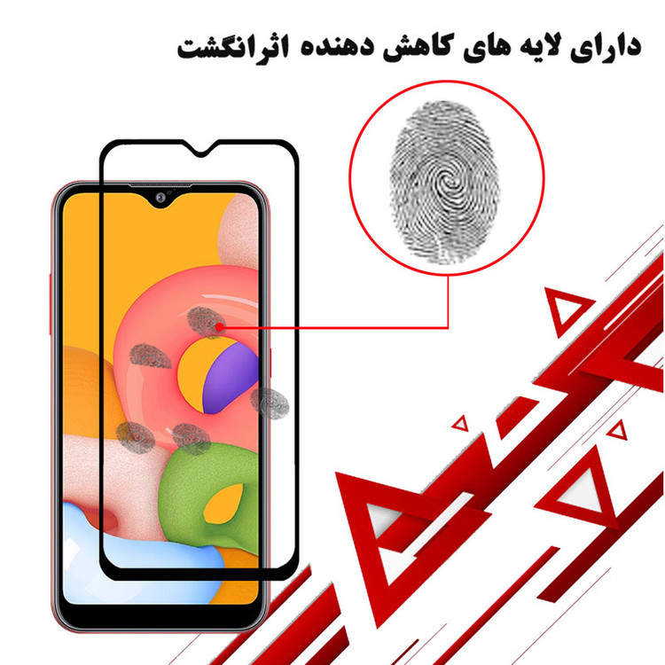 محافظ صفحه نمایش هورس مدل FUL-H مناسب برای گوشی موبایل سامسونگ Galaxy A01
