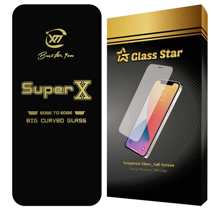 محافظ صفحه نمایش گلس استار مدل SUPXG20 مناسب برای گوشی موبایل اپل iPhone X