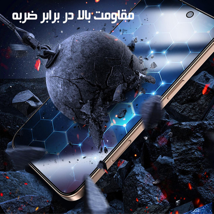 محافظ صفحه نمایش فورس گلس مدل SUPERCAT مناسب برای گوشی موبایل سامسونگ Galaxy A15