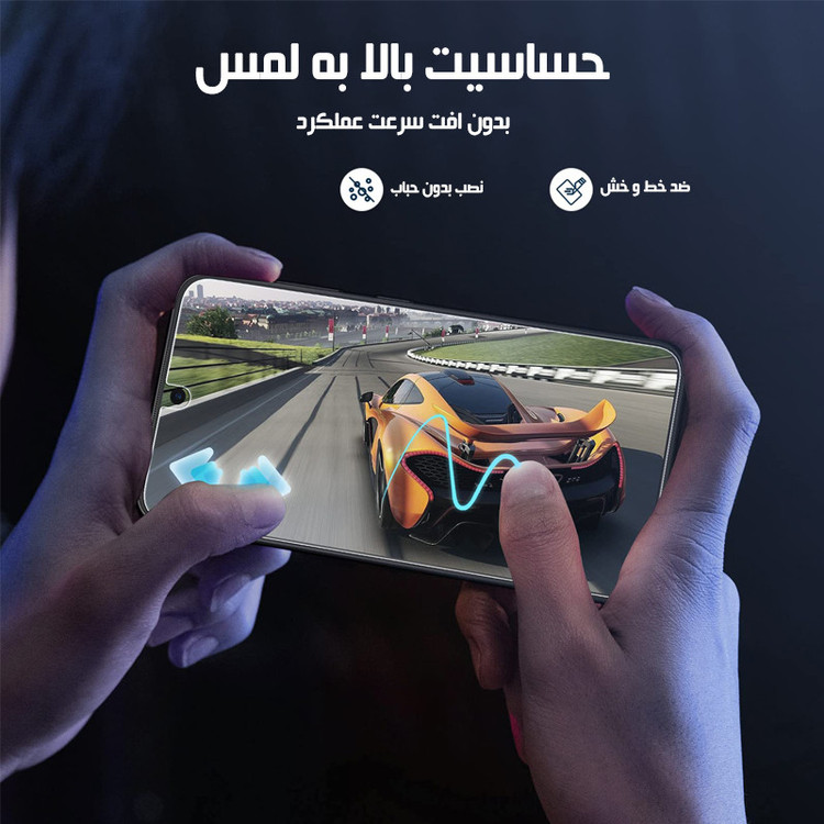 محافظ صفحه نمایش فورس گلس مدل SUPERCAT مناسب برای گوشی موبایل سامسونگ Galaxy A15