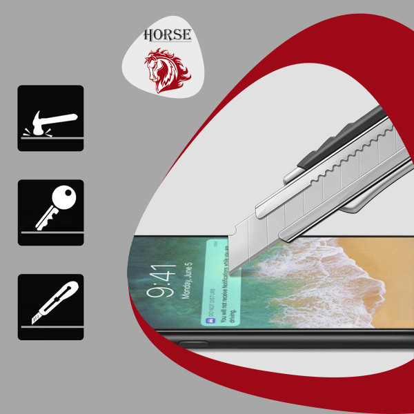 محافظ صفحه نمایش سرامیکی هورس مدل CRM مناسب برای گوشی موبایل سامسونگ Galaxy S21 FE 5G
