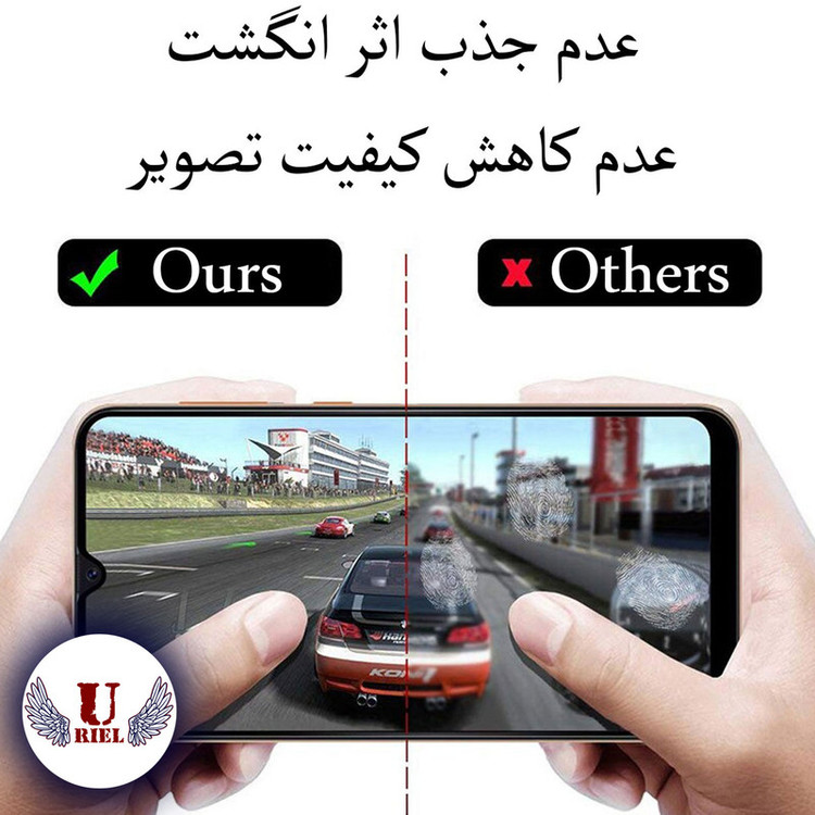 محافظ صفحه نمایش سرامیکی مات یوریل مدل UCM مناسب برای گوشی موبایل سامسونگ Galaxy A04S