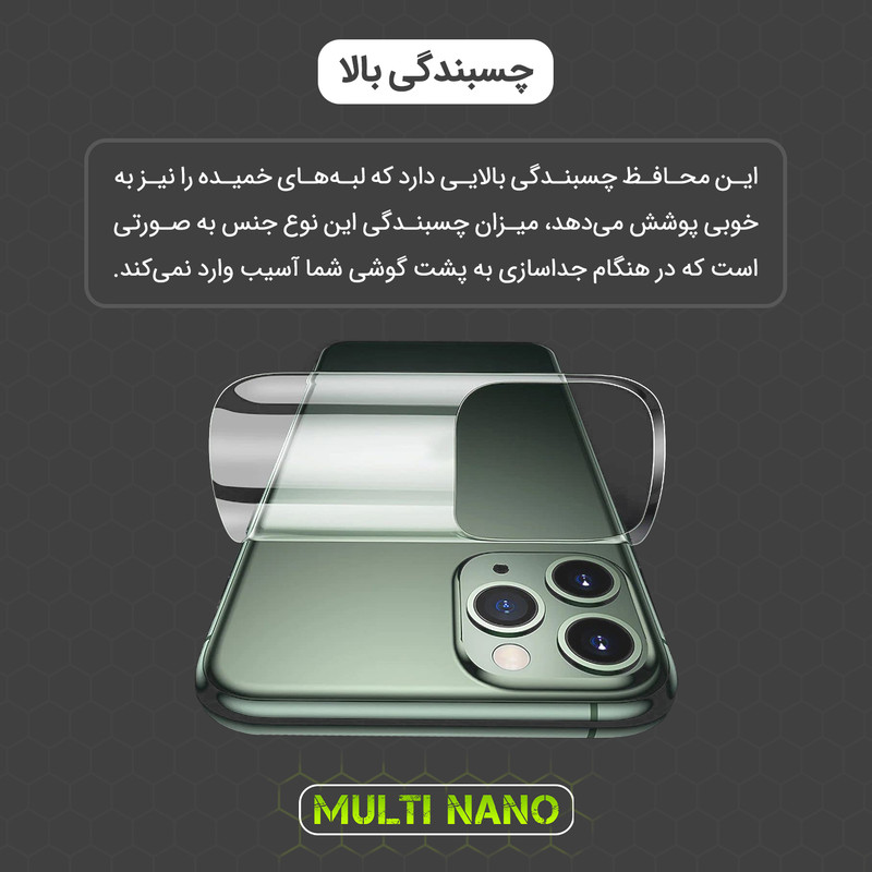 محافظ پشت گوشی هیدروژل مولتی نانو مدل X-F1T مناسب برای گوشی موبایل شیائومی Redmi 15C 4G