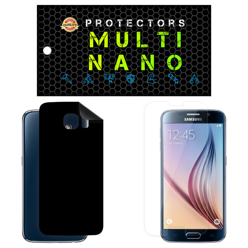 محافظ صفحه نمایش مولتی نانو مدل X-SFM مناسب برای گوشی موبایل سامسونگ Galaxy S6 به همراه برچسب پوششی