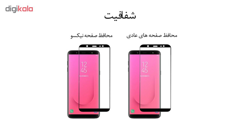 محافظ صفحه نمایش نیکسو مدل FG مناسب برای گوشی موبایل سامسونگ Galaxy A50