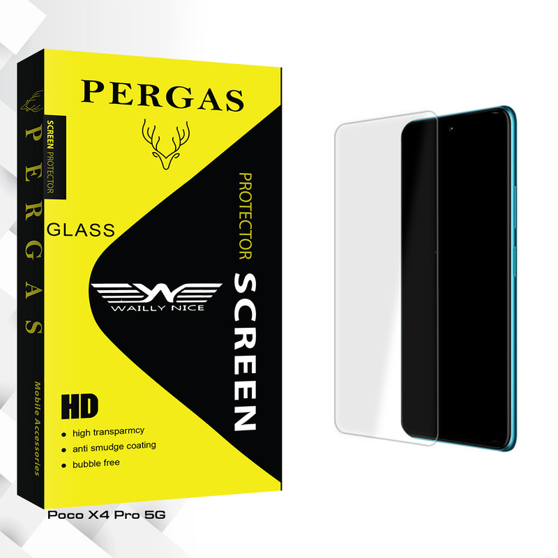 محافظ صفحه نمایش شیشه ای وایلی نایس مدل Pergas Glass MIX مناسب برای گوشی موبایل شیائومی Poco X4 Pro 5G