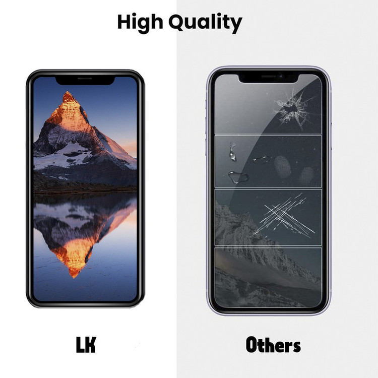 محافظ صفحه نمایش ال کی مدل Hard glass مناسب برای گوشی موبایل هوآوی P Smart 2019
