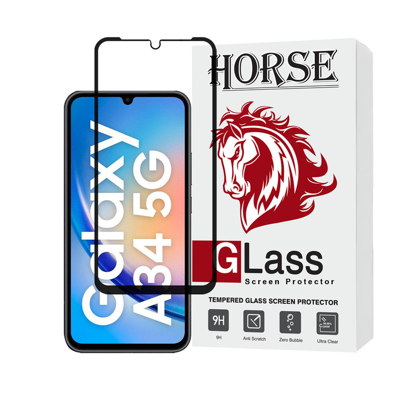محافظ صفحه نمایش هورس مدل FULSLHO مناسب برای گوشی موبایل سامسونگ Galaxy A34