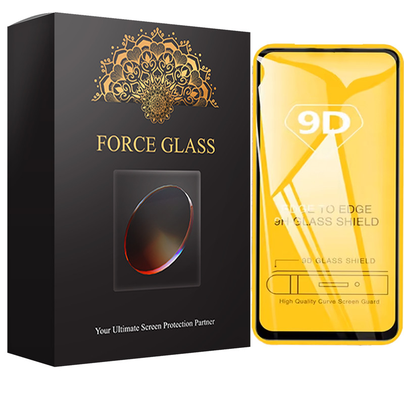 محافظ صفحه نمایش فورس گلس مدل 9DFulGlass مناسب برای گوشی موبایل شیائومی Redmi Note 13 Pro