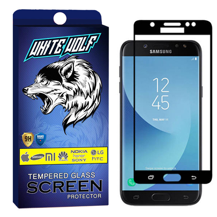 محافظ صفحه نمایش وایت ولف مدل WGF مناسب برای گوشی موبایل سامسونگ Galaxy J7 Pro