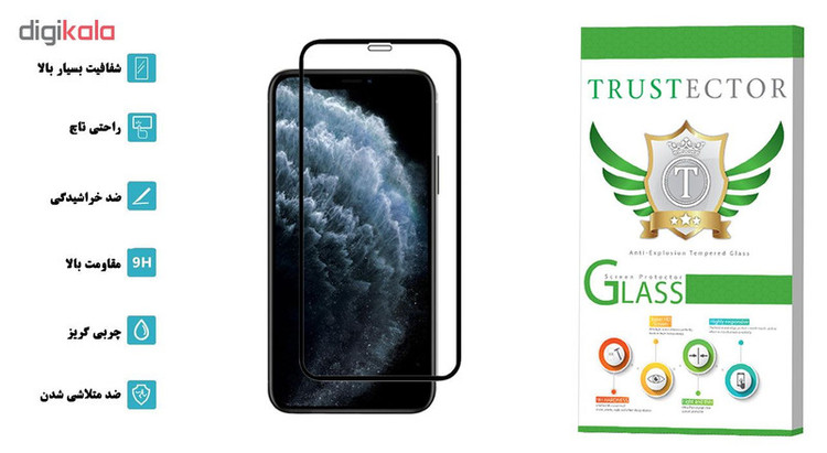 محافظ صفحه نمایش تراستکتور مدل GSS مناسب برای گوشی موبایل اپل iPhone 11 Pro Max