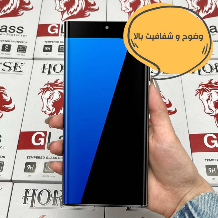 محافظ صفحه نمایش سرامیکی هورس مدل CRMEGHO مناسب برای گوشی موبایل سامسونگ Galaxy Note 10 Plus 4G / Galaxy Note 10 Plus 5G