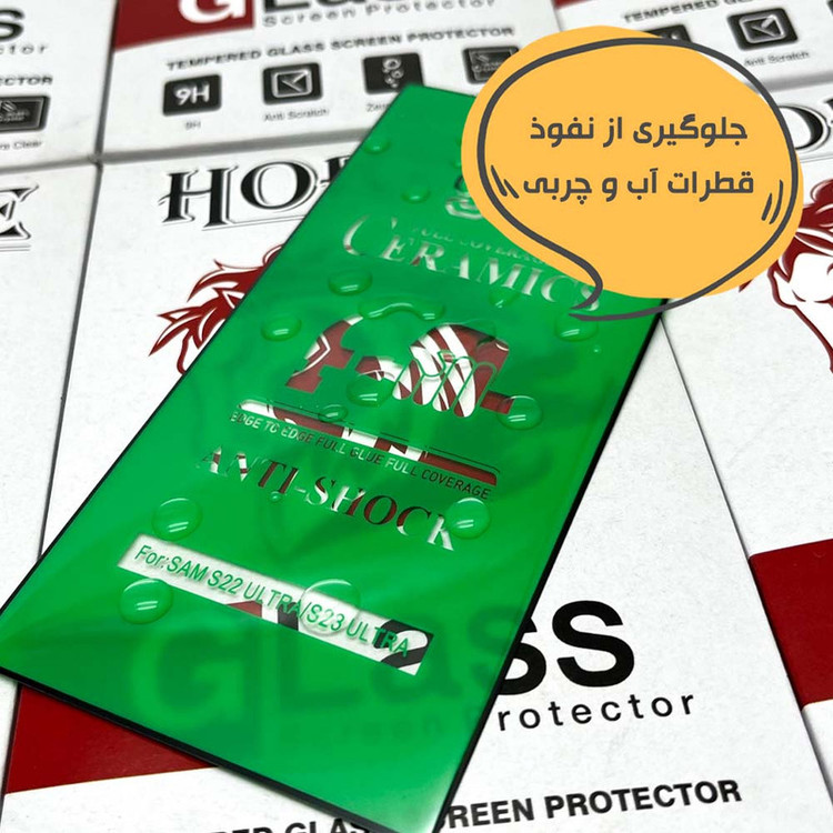 محافظ صفحه نمایش سرامیکی هورس مدل CRMEGHO مناسب برای گوشی موبایل سامسونگ Galaxy Note 10 Plus 4G / Galaxy Note 10 Plus 5G