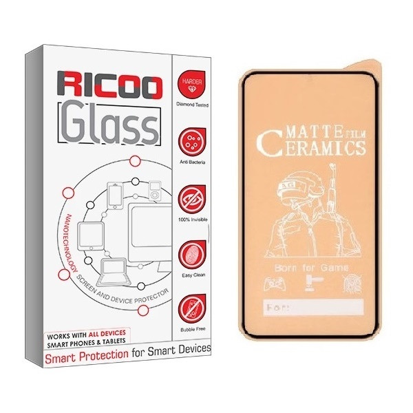 محافظ صفحه نمایش سرامیکی مات ریکوو مدل 2CRN مناسب برای گوشی موبایل شیائومی POCO X3