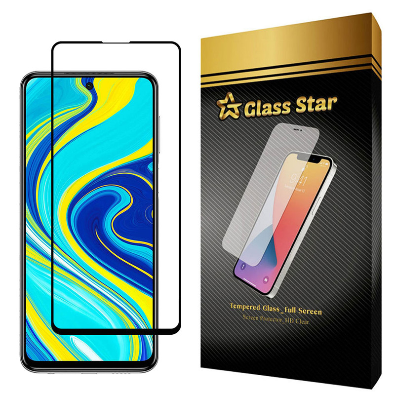 محافظ صفحه نمایش گلس استار مدل FGX مناسب برای گوشی موبایل شیائومی Redmi Note 9S