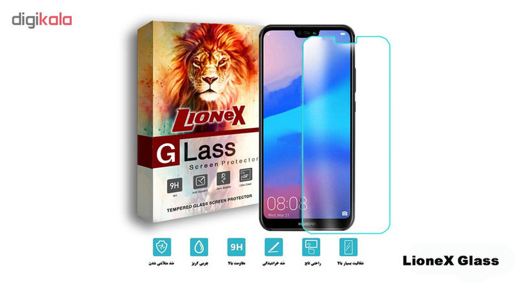محافظ صفحه نمایش لایونکس مدل UPS مناسب برای گوشی موبایل هوآوی P20 lite / Nova 3e