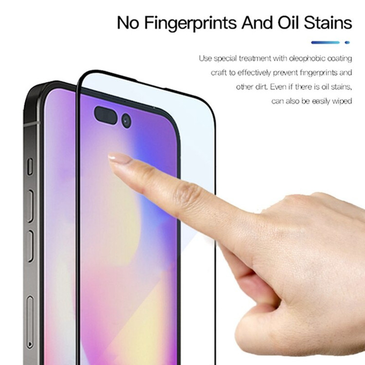 محافظ صفحه نمایش بادیگارد مدل آنتی استاتیک مناسب برای گوشی موبایل اپل iPhone 14 Pro Max