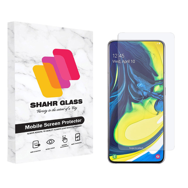 محافظ صفحه نمایش شهر گلس مدل SMP مناسب برای گوشی موبایل سامسونگ Galaxy A80