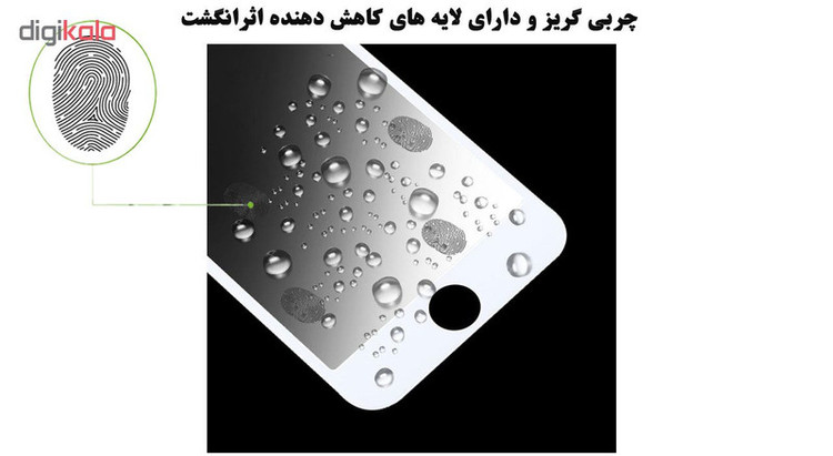 محافظ صفحه نمایش 5D هورس مدل FAG مناسب برای گوشی موبایل اپل iPhone 6 Plus / iPhone 6s Plus