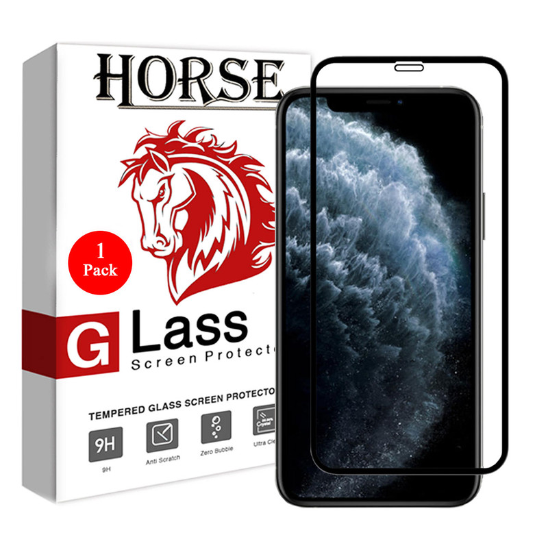 محافظ صفحه نمایش 5D هورس مدل FAG مناسب برای گوشی موبایل اپل iPhone 11