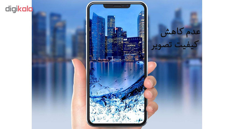 محافظ صفحه نمایش 5D هورس مدل FAG مناسب برای گوشی موبایل اپل iPhone 11