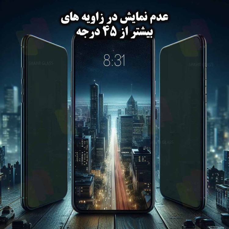 محافظ صفحه نمایش شهر گلس مدل SND7 مناسب برای گوشی موبایل ریلمی C75x