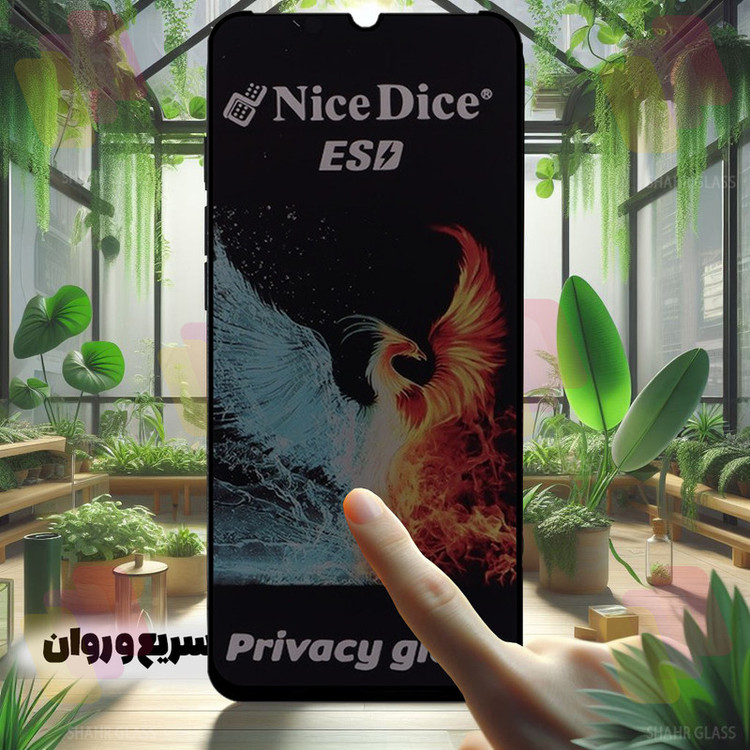 محافظ صفحه نمایش شهر گلس مدل SND7 مناسب برای گوشی موبایل ریلمی C75x
