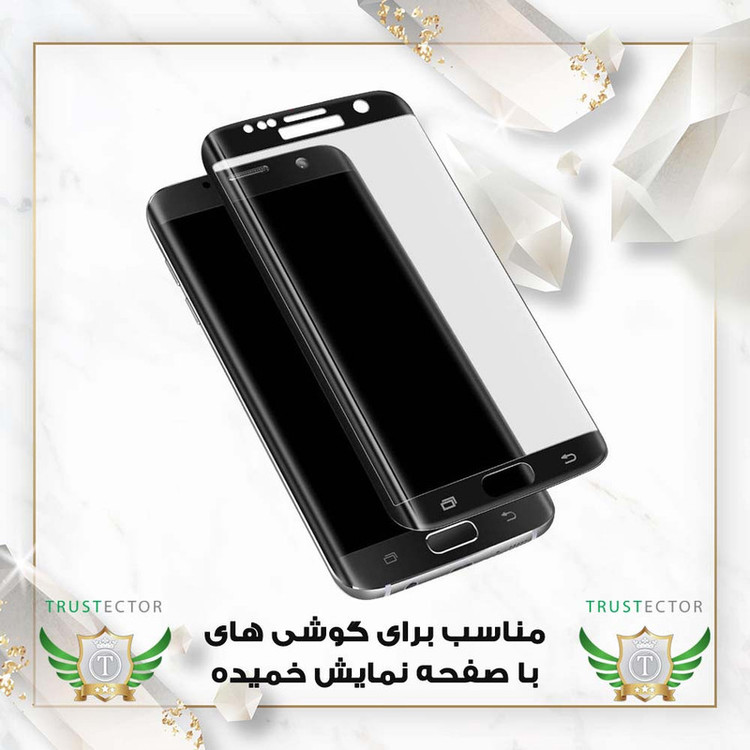 محافظ صفحه نمایش سرامیکی تراستکتور مدل CRMEGTR مناسب برای گوشی موبایل سامسونگ Galaxy S8 Plus / Galaxy S9 Plus