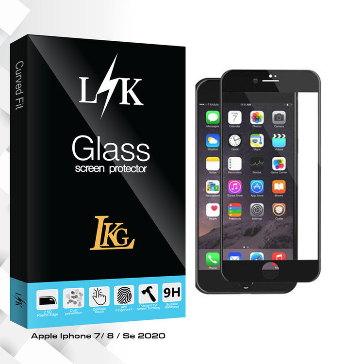 محافظ صفحه نمایش سرامیکی ال کا جی مدل LK Glass مناسب برای گوشی موبایل اپل Iphone 7/ 8 / Se 2020